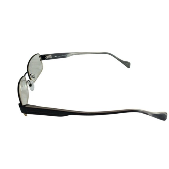 Chesterfield Men's Eyeglasses CH09XL Black Rectangle Half Rim FRAMES ONLY - Picture 5 of 7
